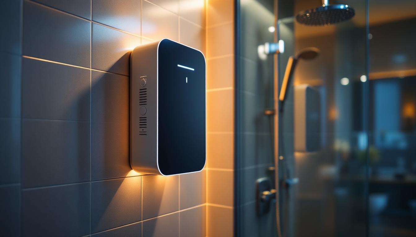 Appendilo vicino alla doccia e non rimarrà traccia di umidità. Un successo casalingo per il bagno