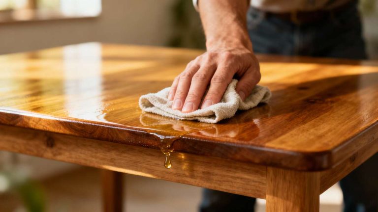 Come sgrassare i mobili in legno: ecco la soluzione naturale