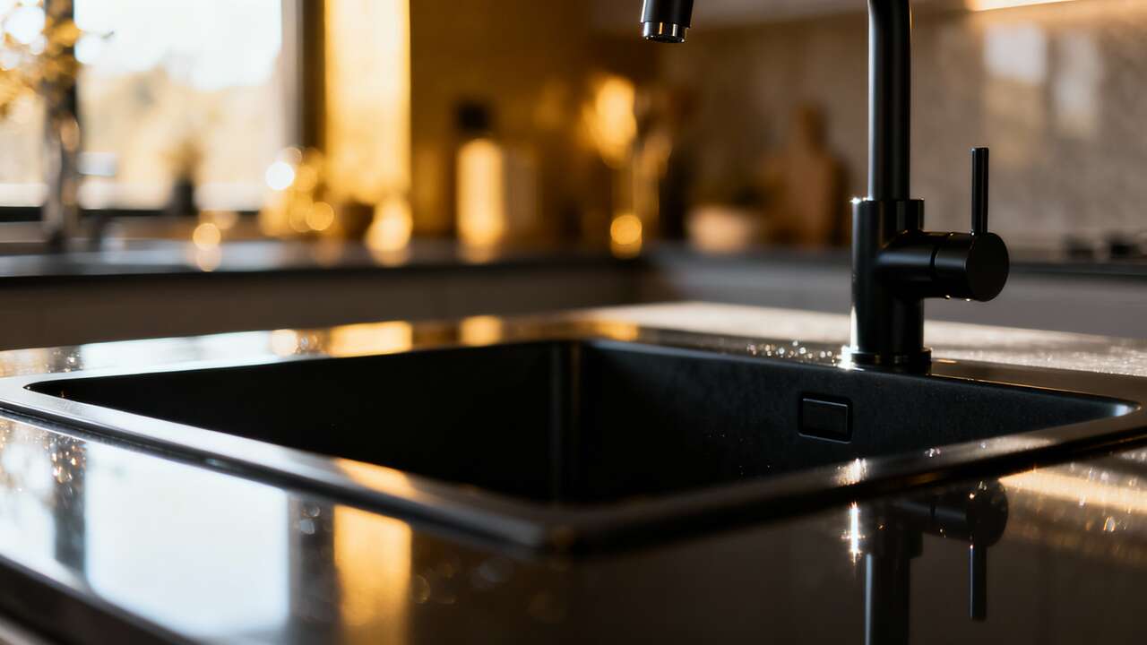 Dite addio al calcare nel vostro lavello nero grazie a questo ingrediente magico da cucina
