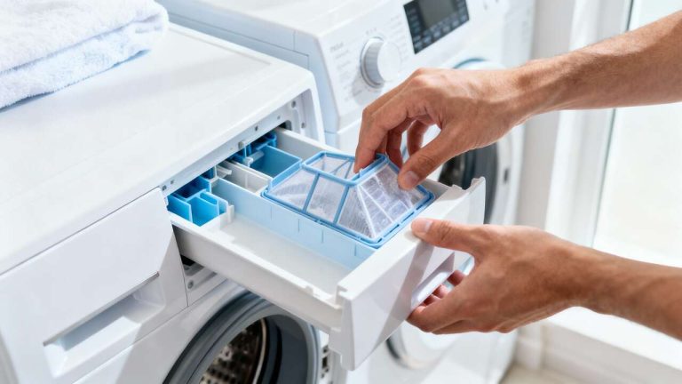Come pulire il filtro della lavatrice per evitare pelucchi e cattivi odori sui capi puliti